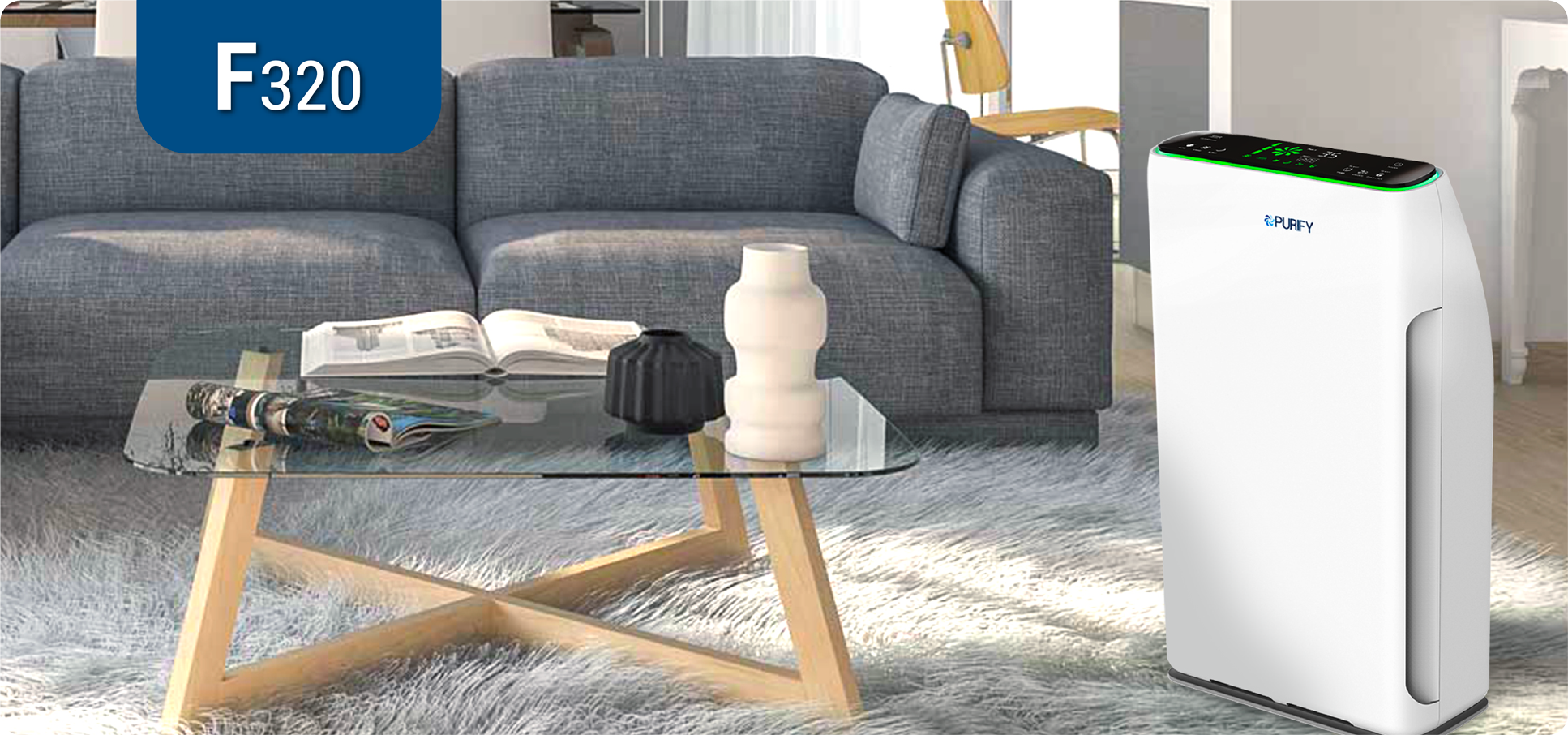 PURIFY – Purificatore d’aria – Serie F320