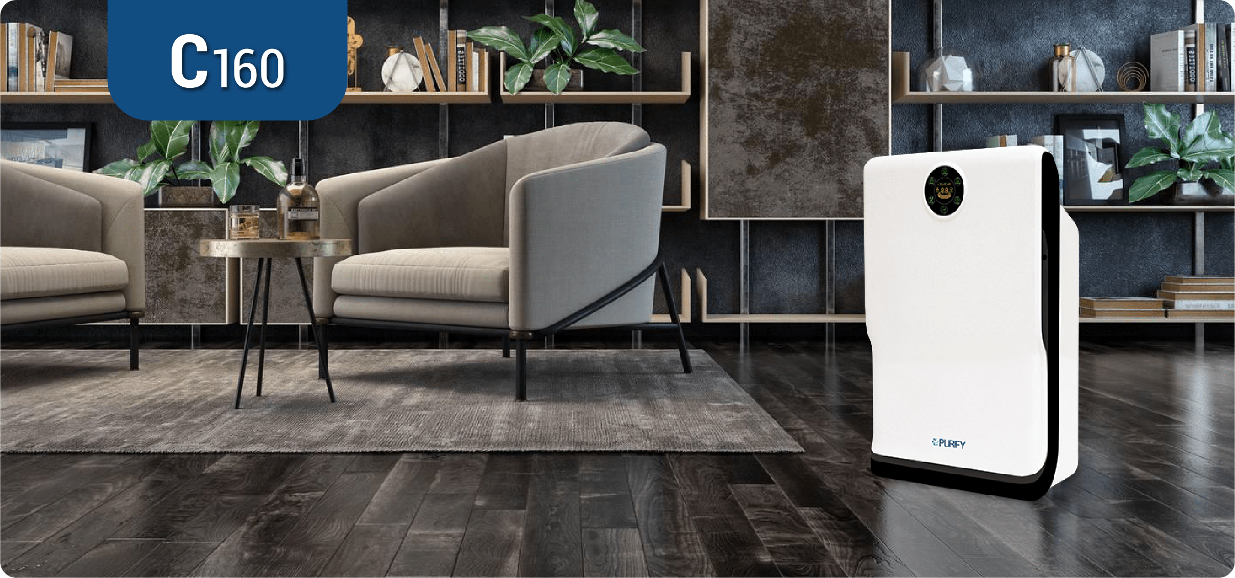 PURIFY – Purificatore d’aria – Serie C160